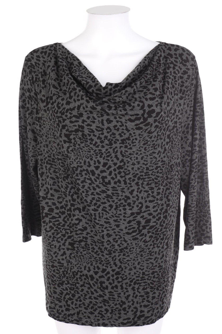 Isolde - Shirt mit Animal-Print aus Viskose-Mix - XXL