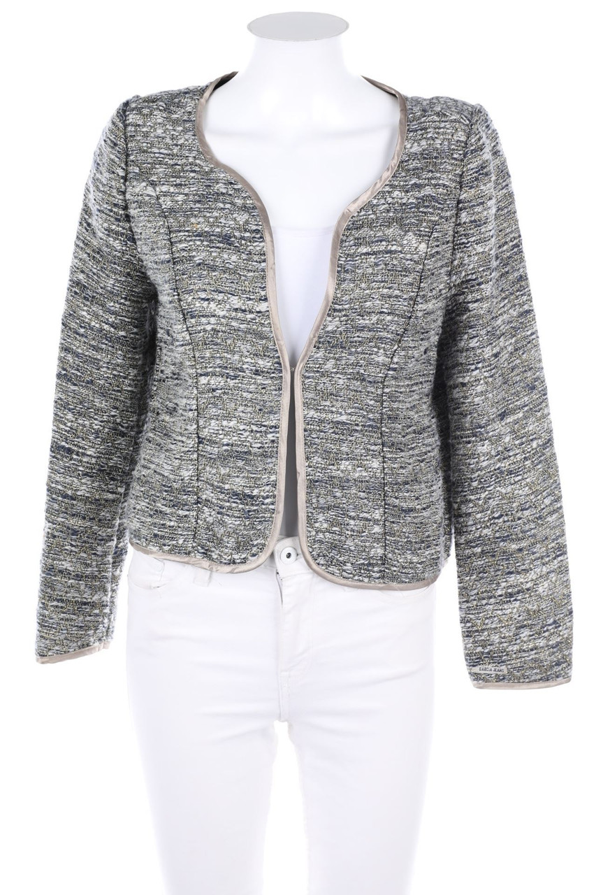 Garcia Jeans - Bouclé-Bolero mit Glitzer - S