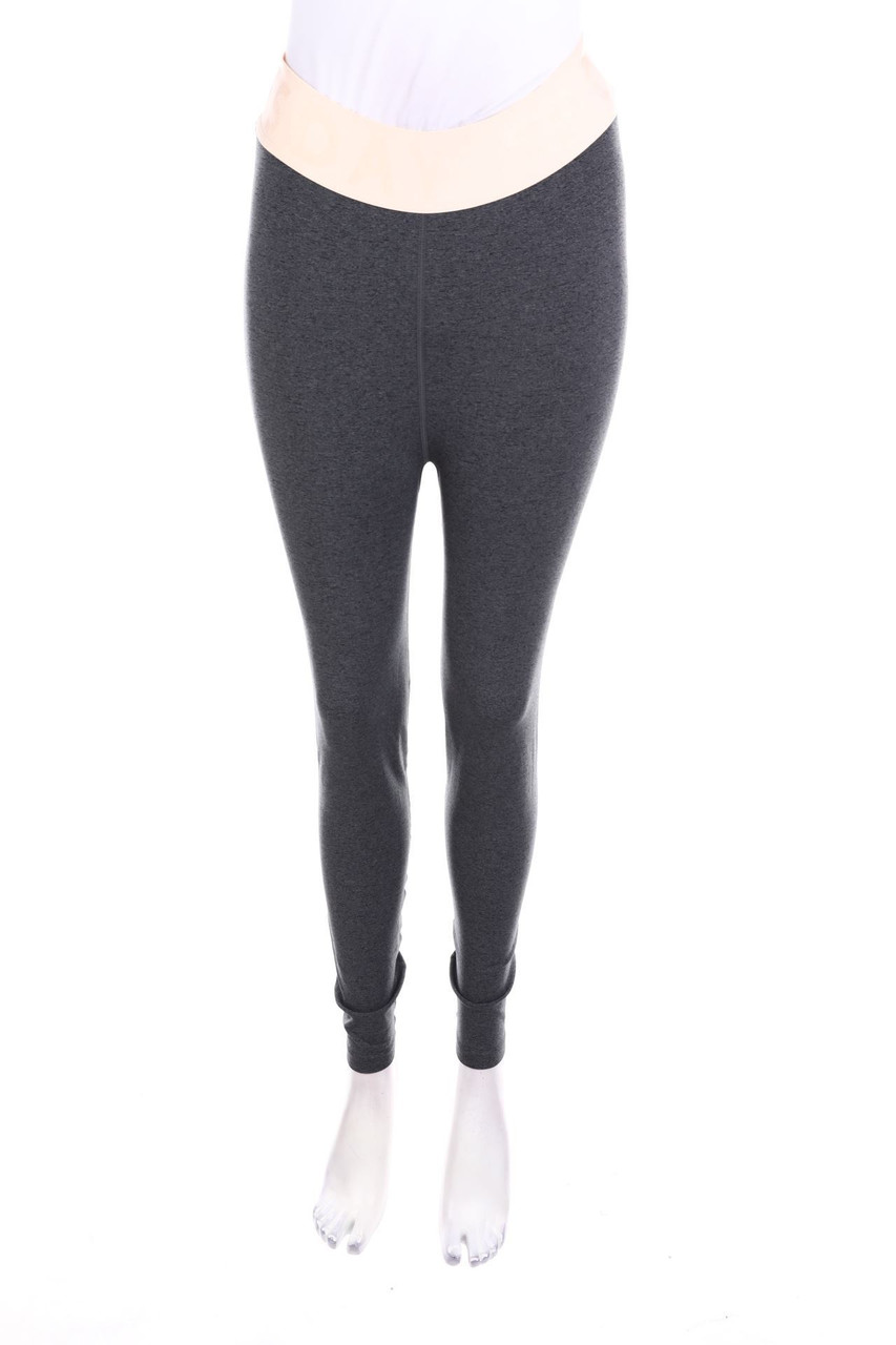 H&M Sport - Sport-Leggings mit Statement-Print - M