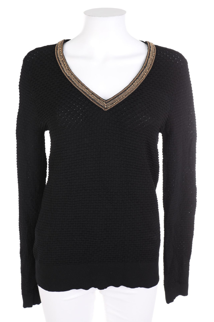 MORGAN - Strick-Pullover mit Perlen - L