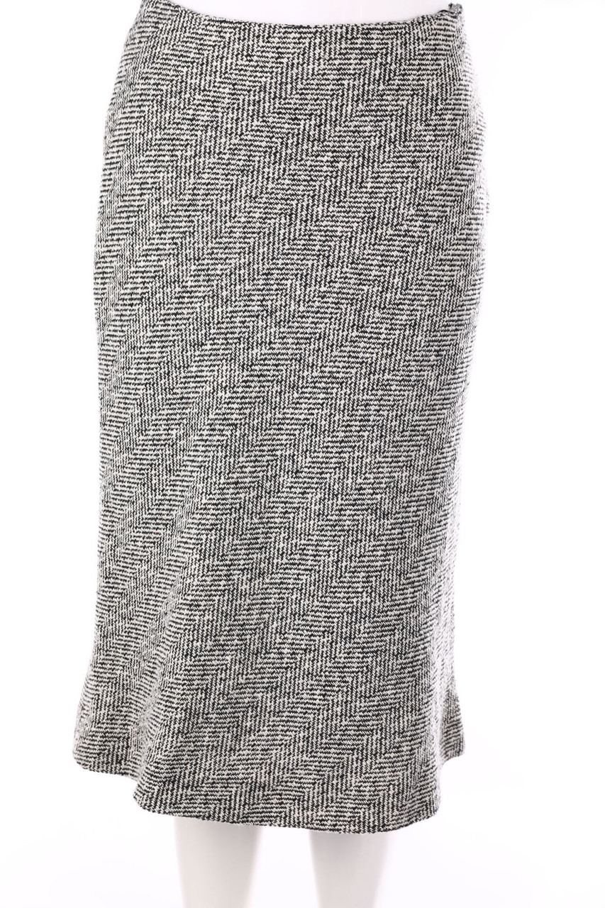 Yessica by C&A - Vintage-Midirock aus Woll-Mix - D 36