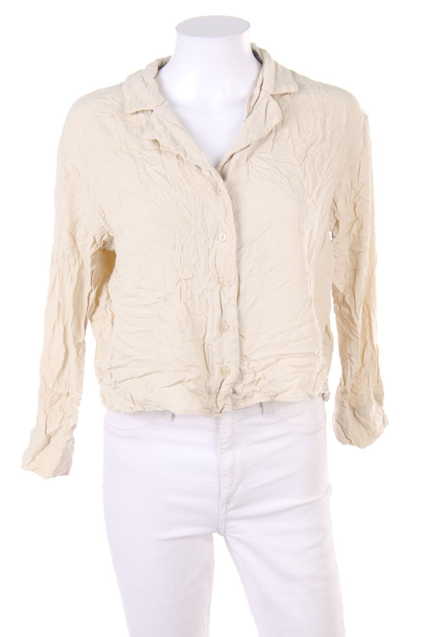 Weekday - Cropped-Bluse - S