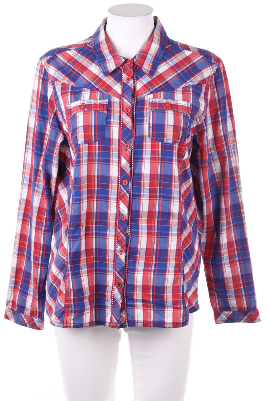 CECIL - Hemd-Bluse mit Glitzer - L