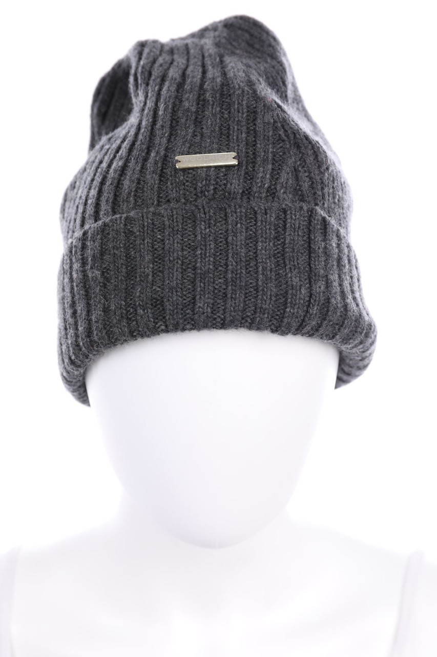 WOOLRICH - Mütze aus Schurwoll-Mix mit Logo-Plakette