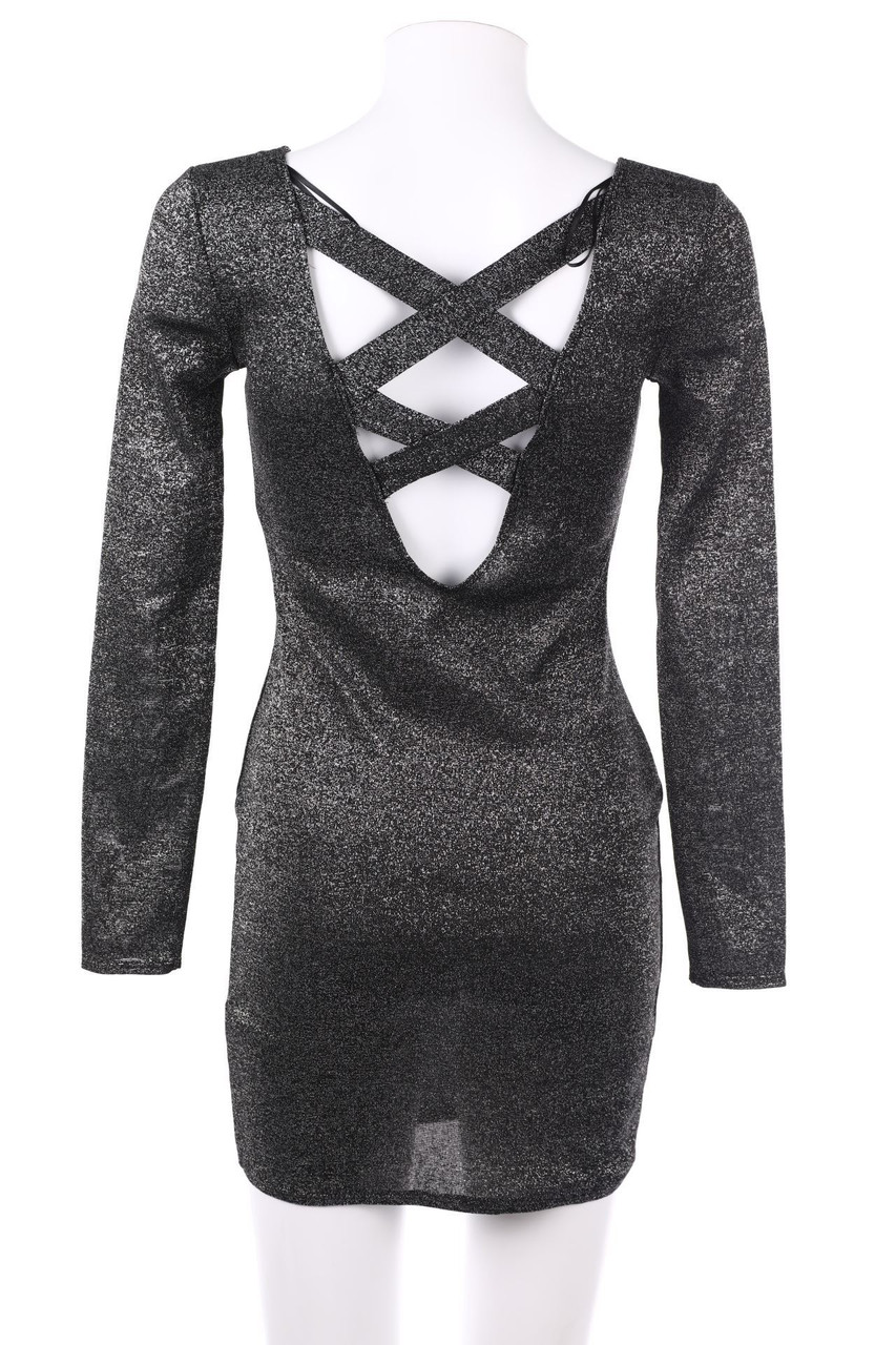 H&M DIVIDED - Party-Kleid mit Rückenausschnitt - XS