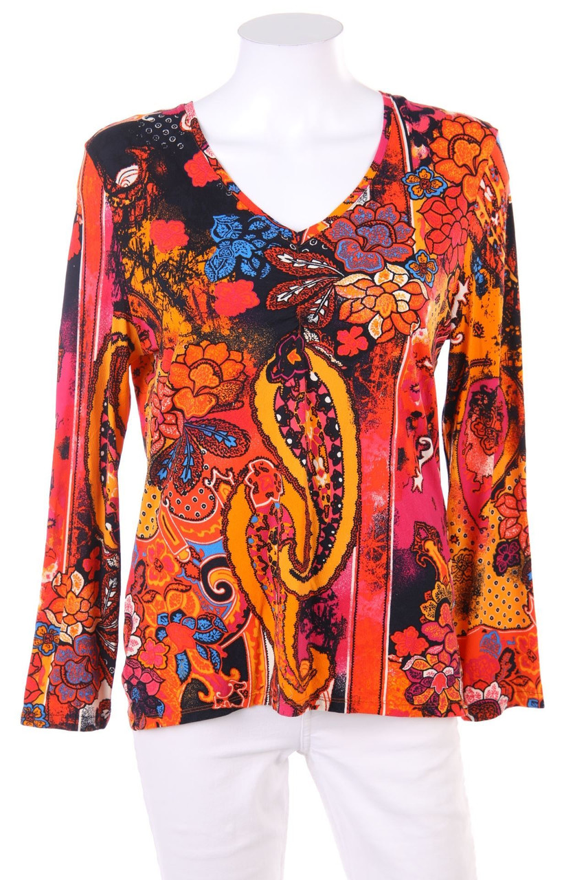 comma - Print-Longsleeve-Shirt - D 40