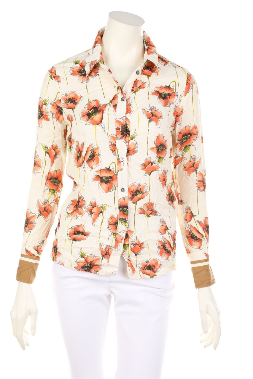 MOS MOSH - Hemd-Bluse mit Blumen-Print - XS