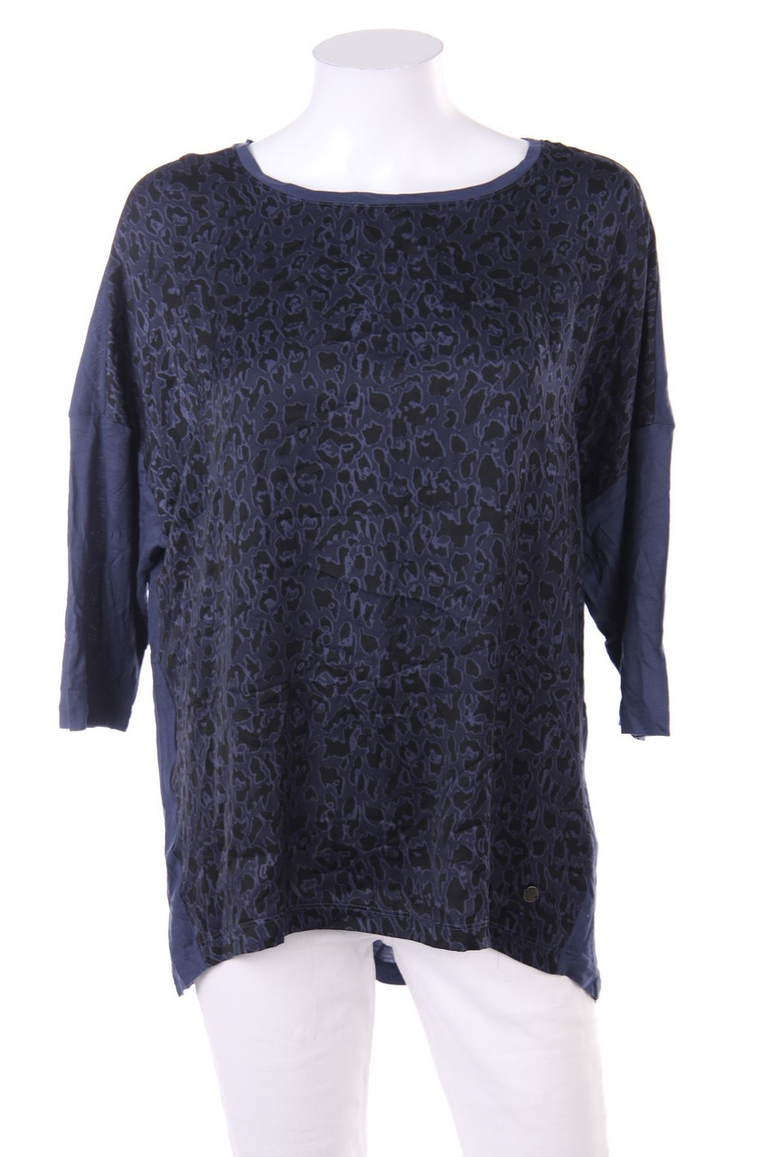 blue motion by HALLE BERRY - 3/4-Arm-Shirt mit Leo-Print - M