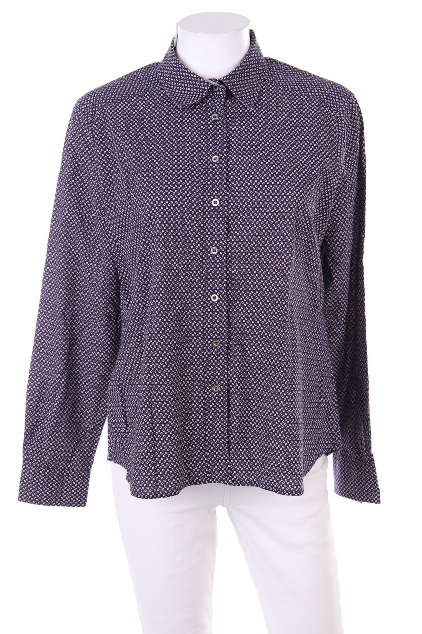 eterna - Hemd-Bluse mit Muster - D 40