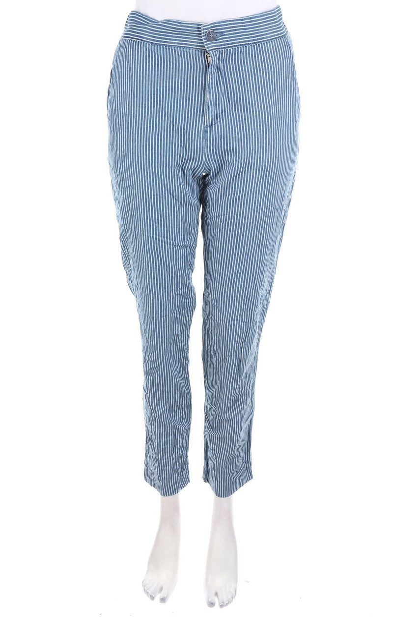 ZARA - Mom-Jeans mit Streifen - D 34