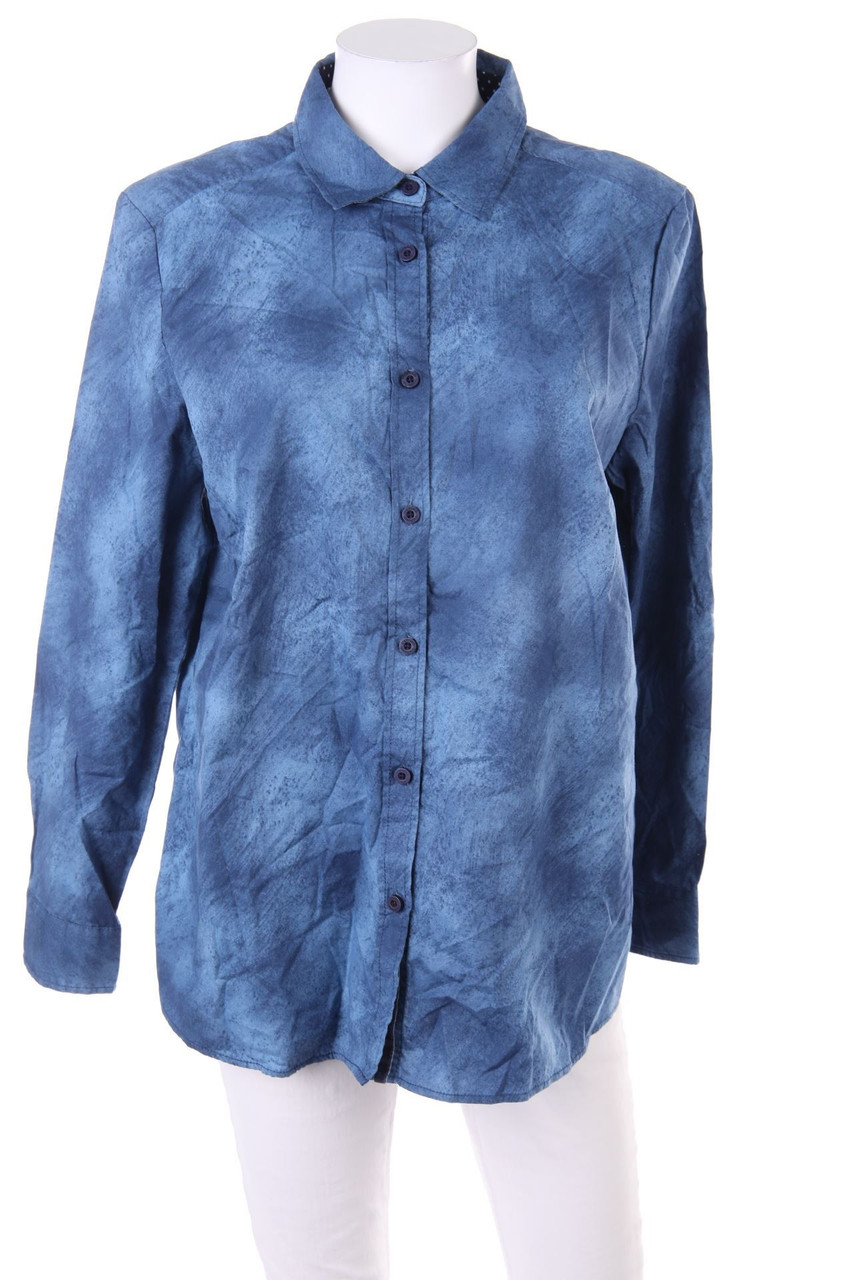 walbusch - Hemd-Bluse mit Print - D 44