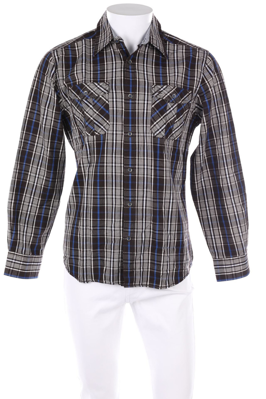 Coolwater - kariertes Button-down-Hemd aus Baumwolle - S