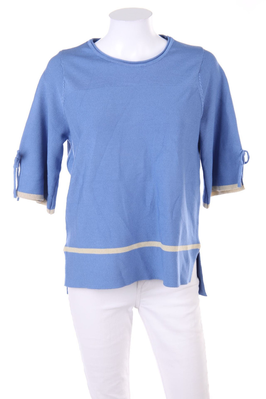 Ohne Label - Strick-Pullover mit Glitzer - S