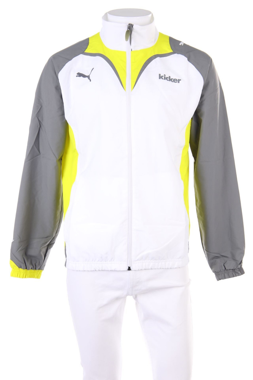 PUMA - Sportjacke mit Logo-Print - S