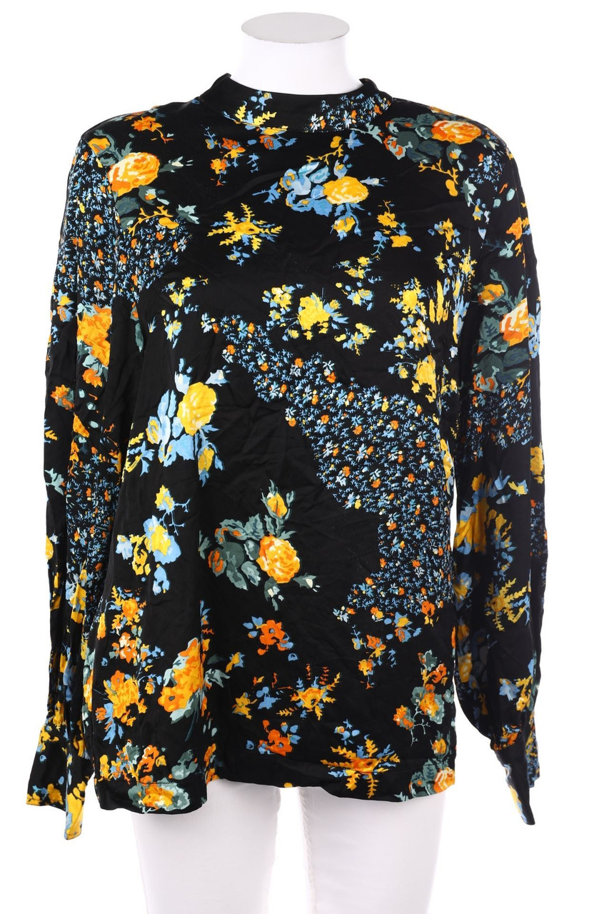 CARIN WESTER - Bluse mit Blumen-Print - XL