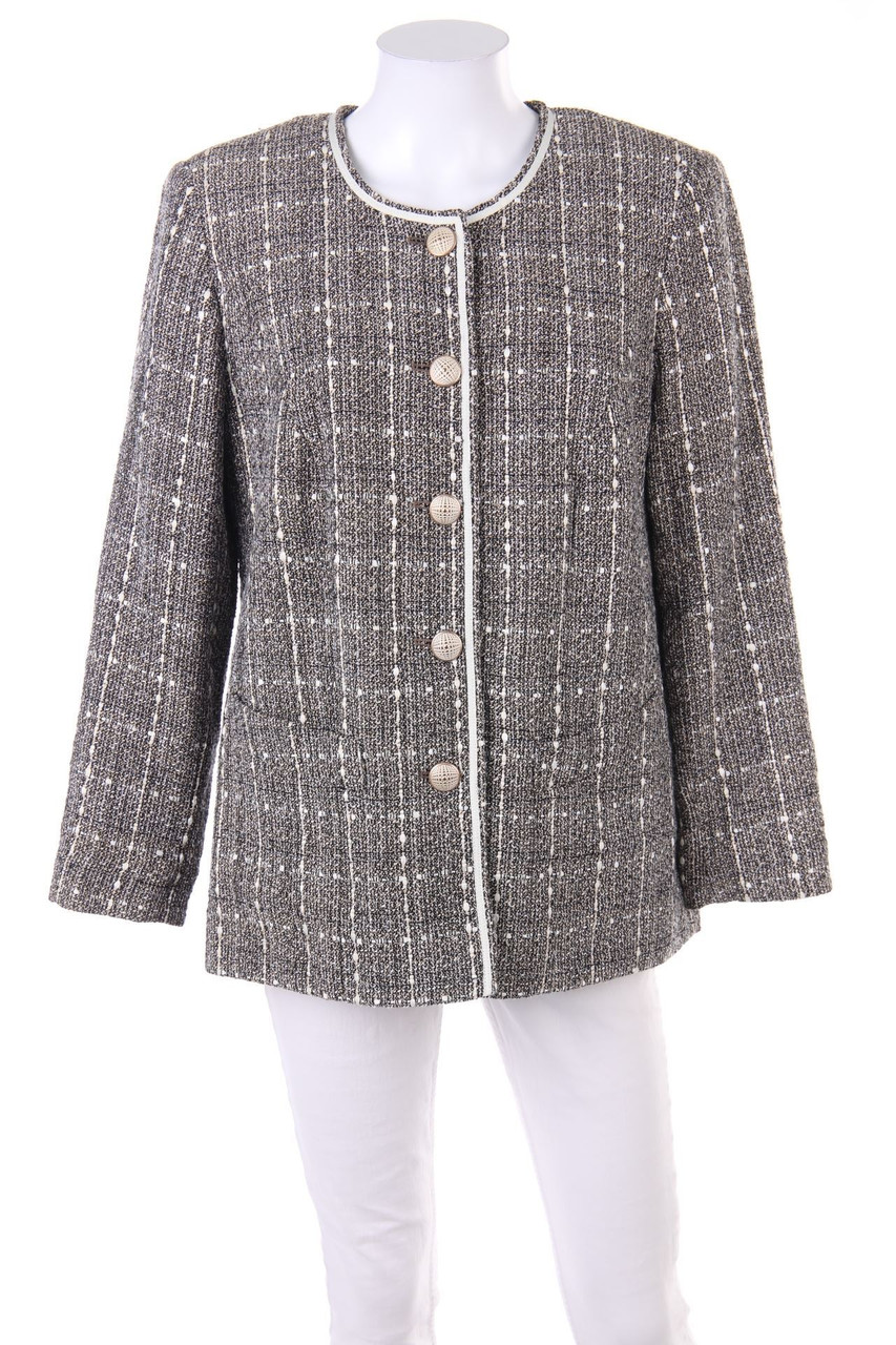 Mona - Blazer mit Karo-Muster - D 42