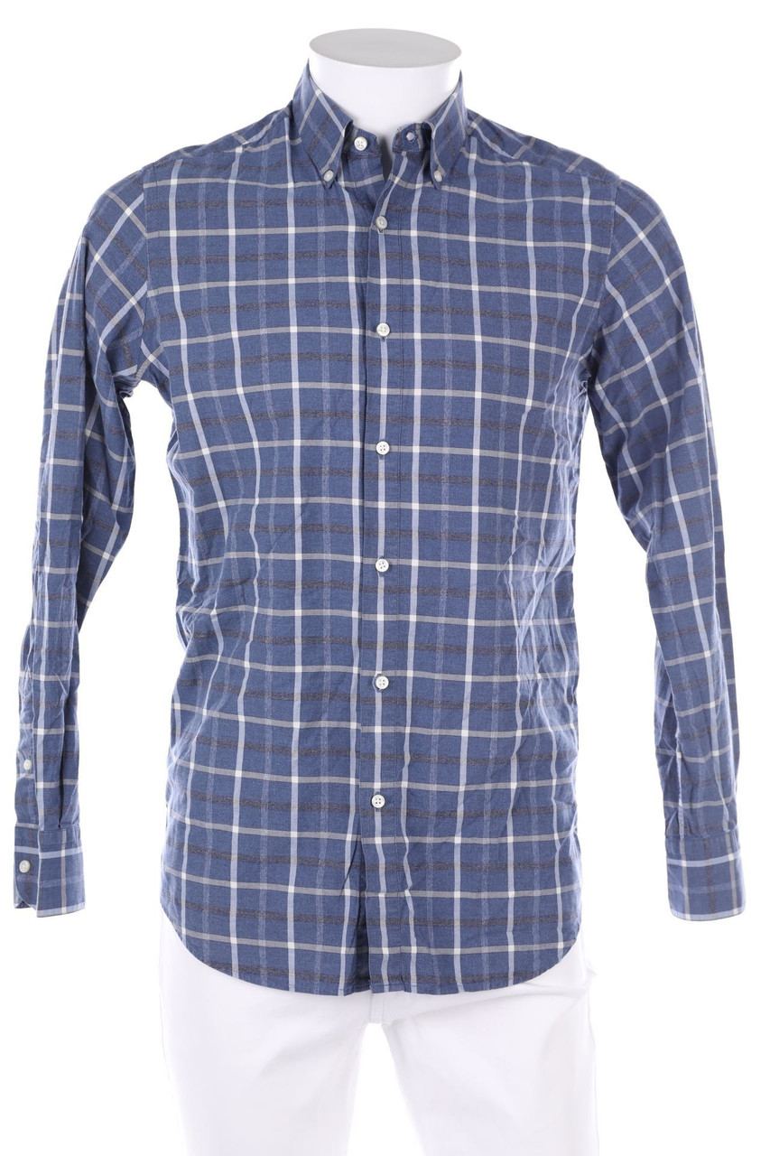 Massimo Dutti - kariertes Button-down-Hemd - S