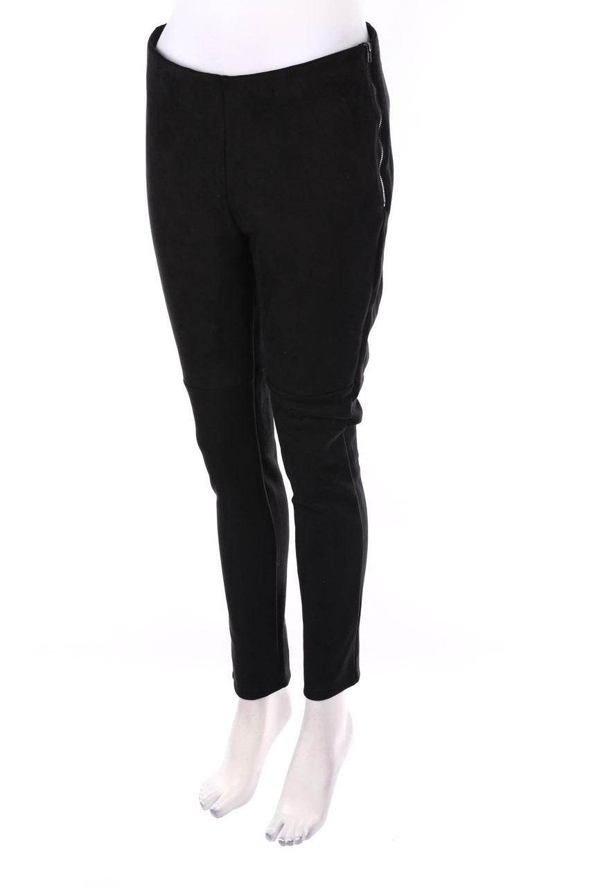 zebra - Kunstleder-Leggings - L