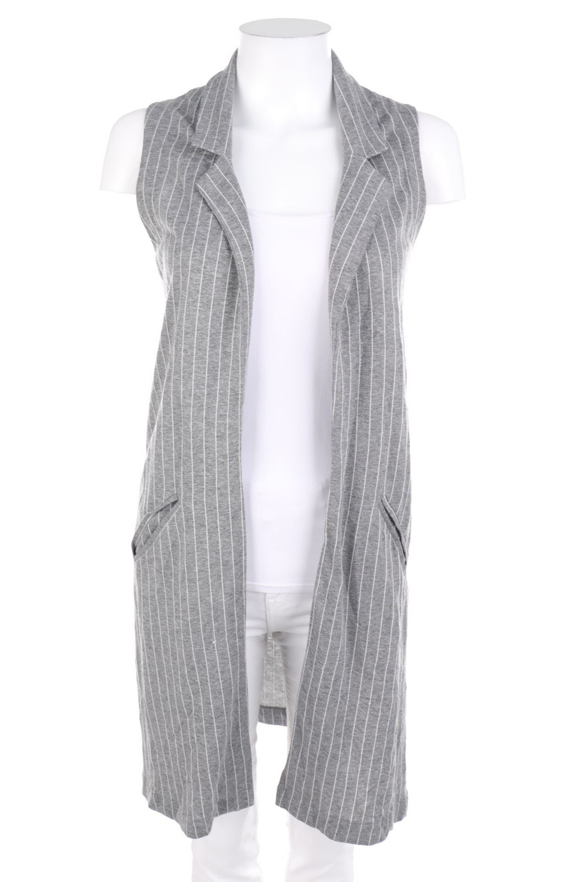 Bershka - Long-Cardigan mit Streifen - XS