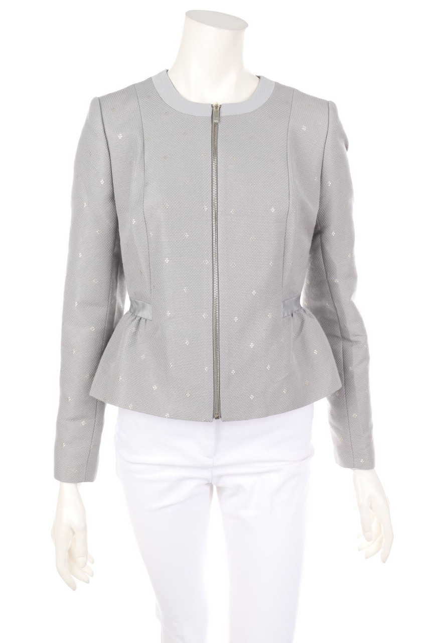TED BAKER LONDON - Blazer-Jacke mit Falten mit Glitzer - D 38