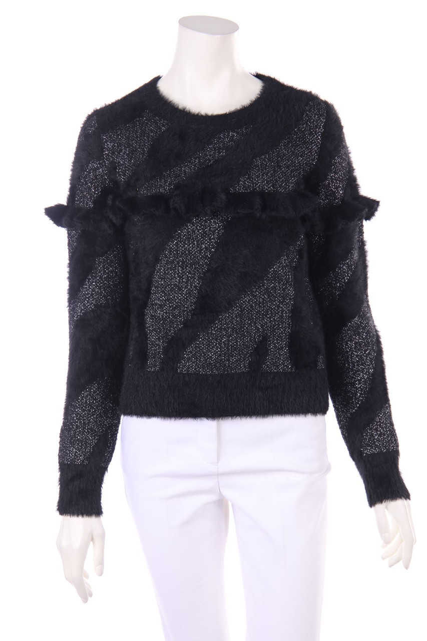 PATRIZIA PEPE - Strick-Pullover mit Metallic-Effekt - D 36