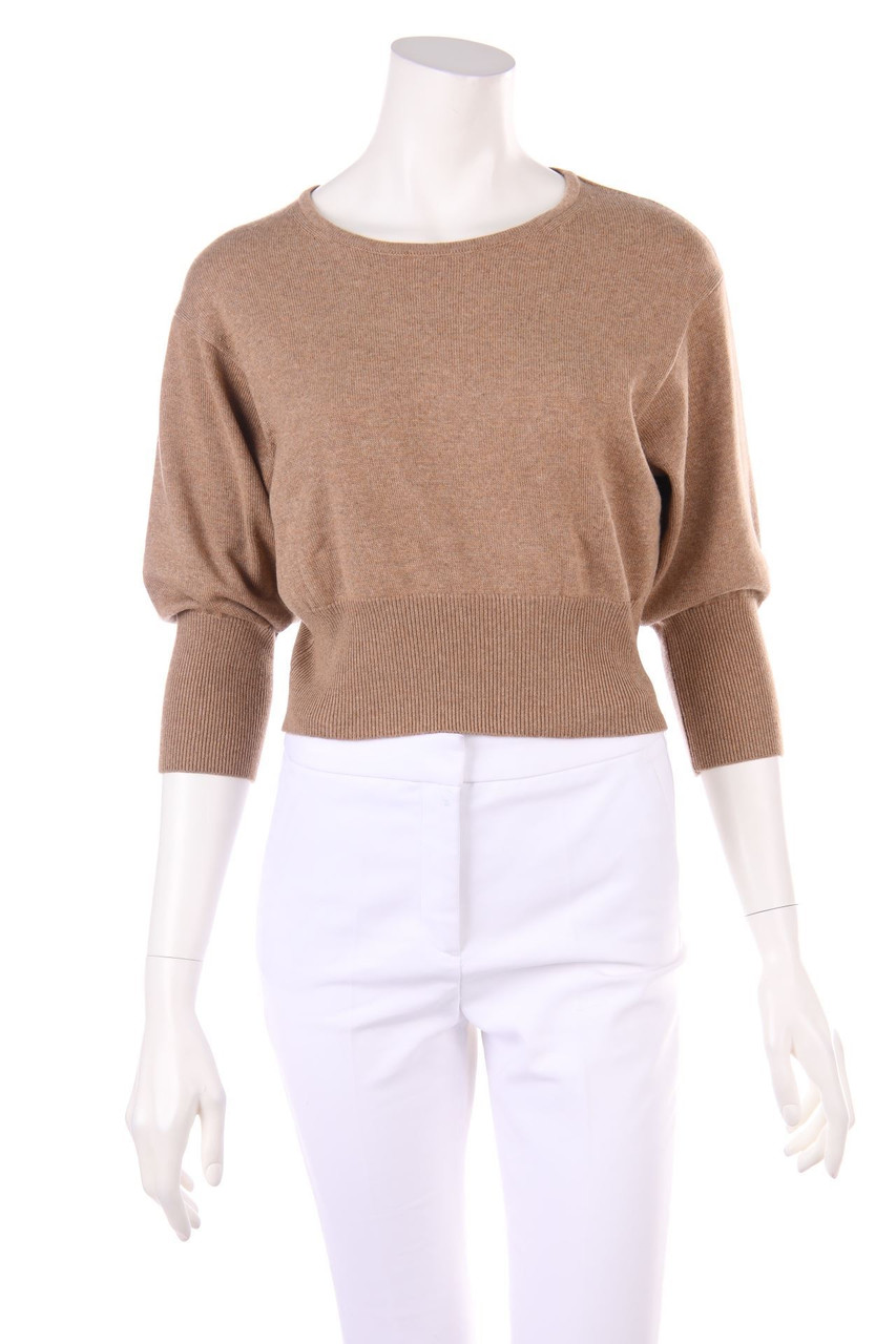 DIANE von FÜRSTENBERG - Cropped-Strick-Pullover - S