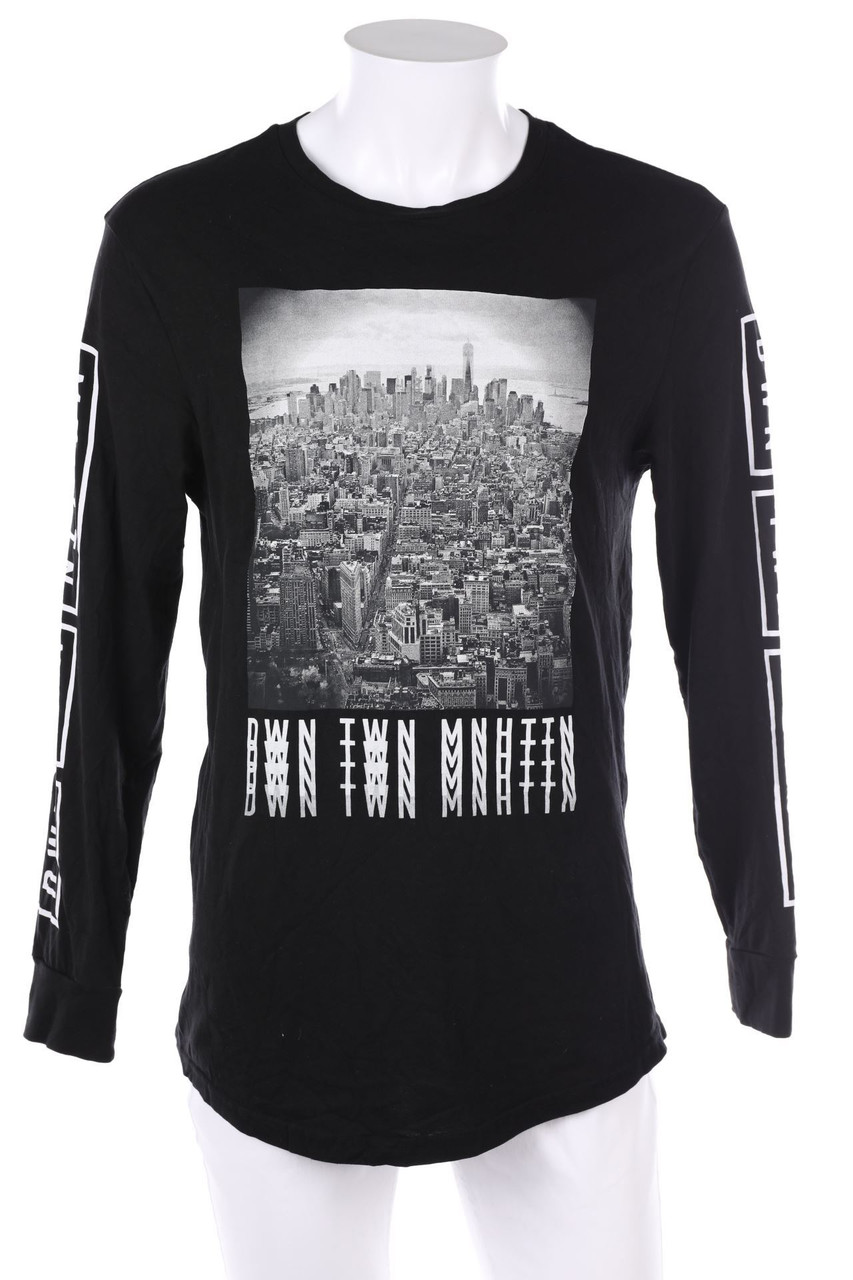 H&M DIVIDED - Longsleeve-Shirt mit Foto-Print - S