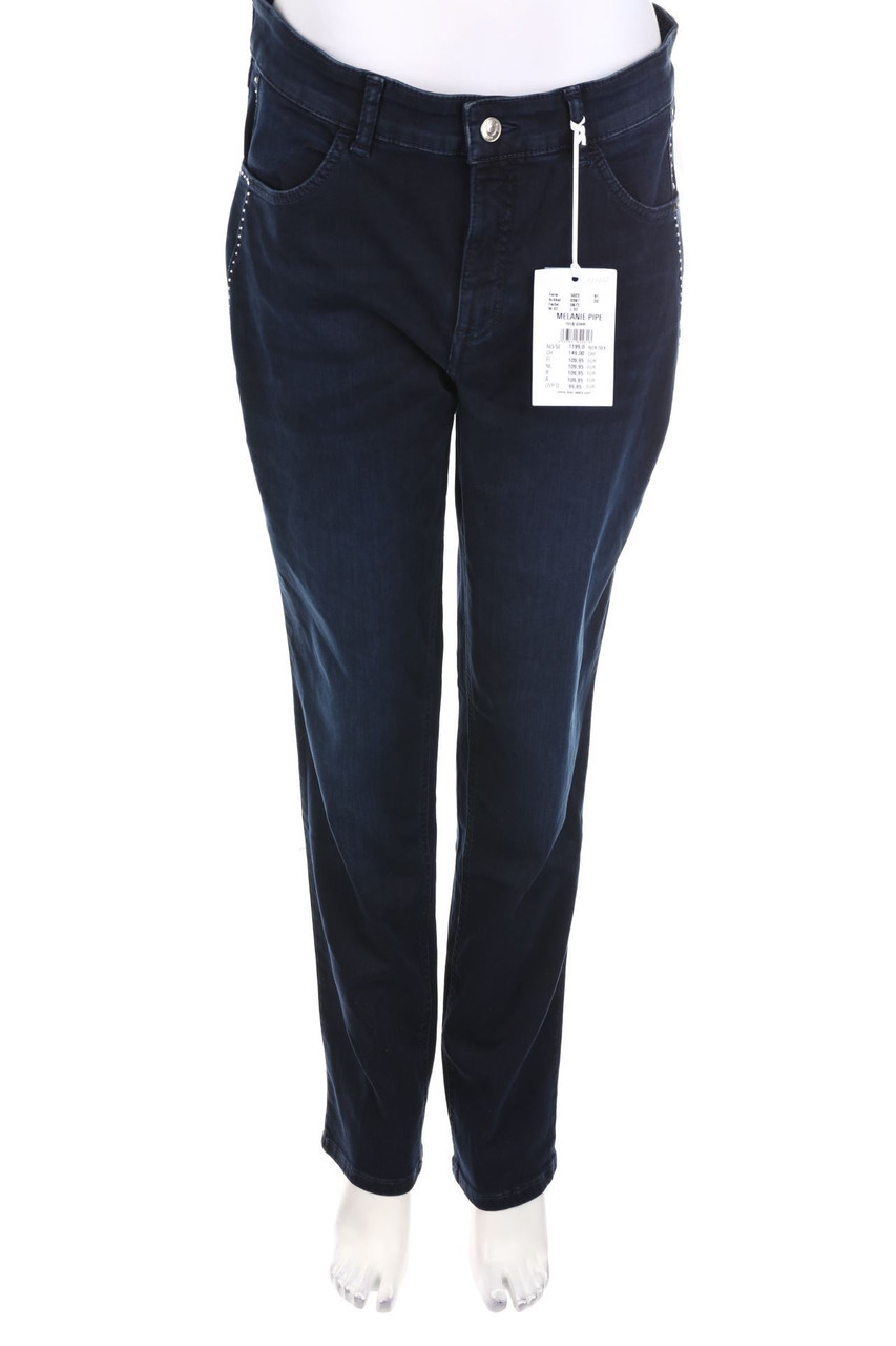 MAC - Slim Jeans mit Nieten - D 44