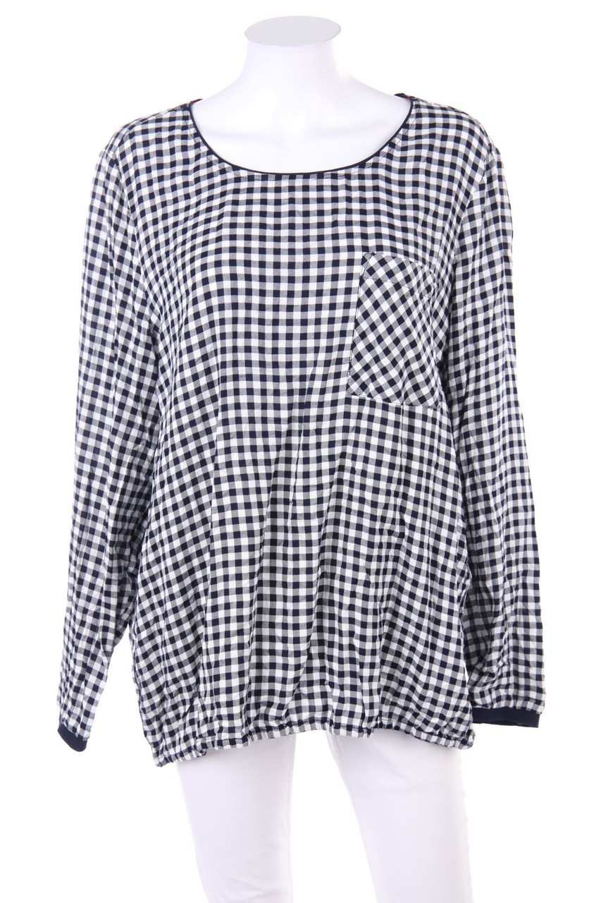 CECIL - Bluse mit Karo-Muster - XL