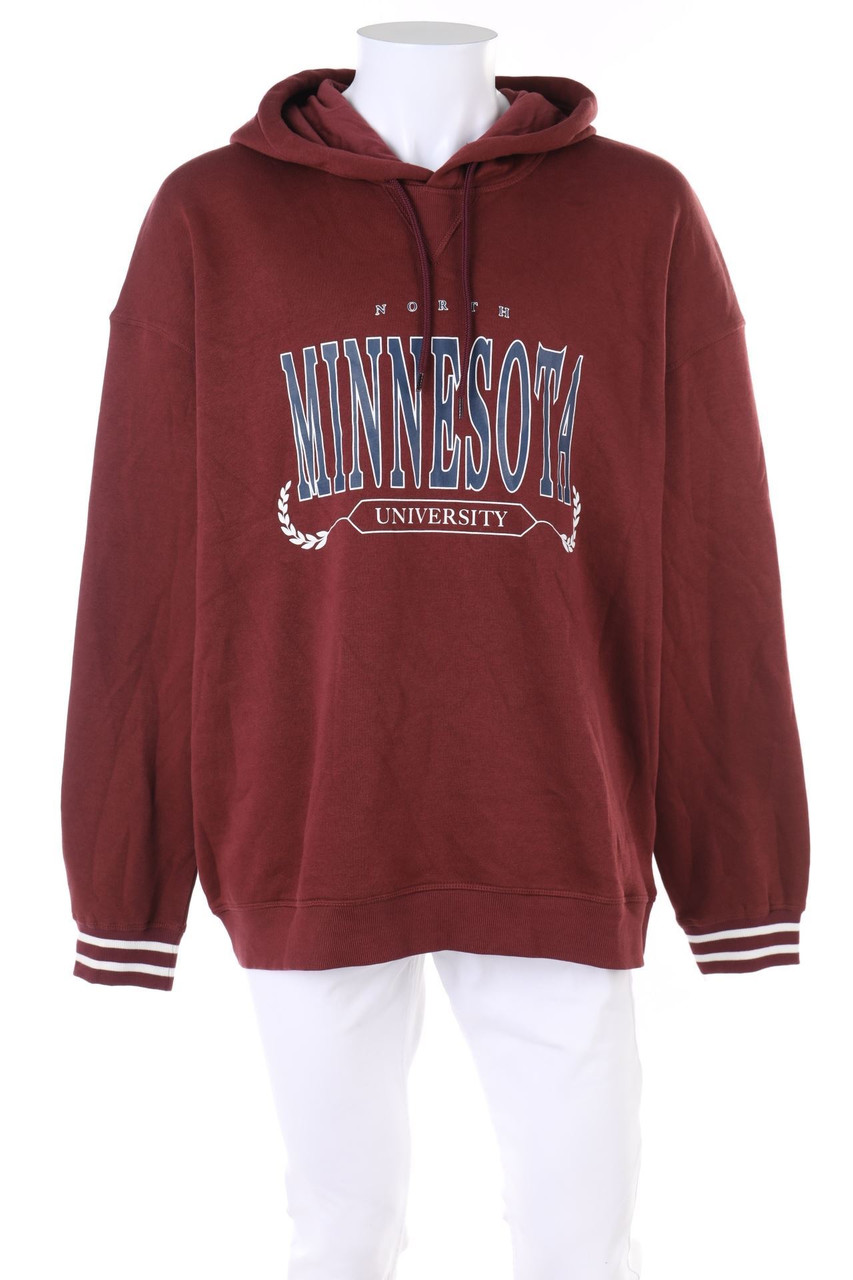 JACK & JONES - Kapuzen-Pullover mit Print - XXL