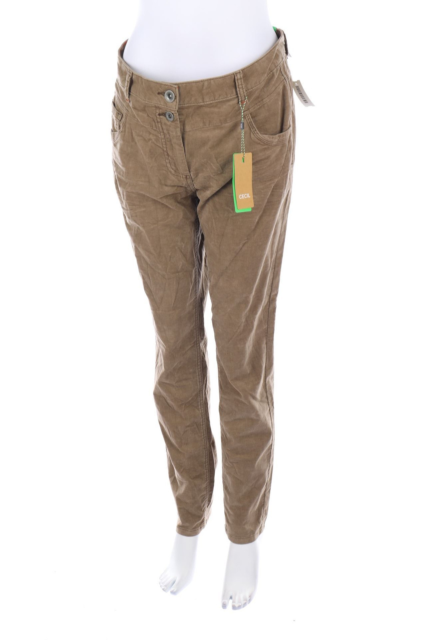 CECIL - Samt-Hose - W31