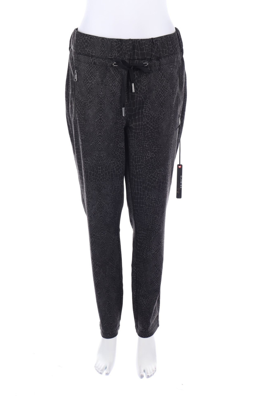 Street One - Jogger-Hose mit Animal-Print - D 40