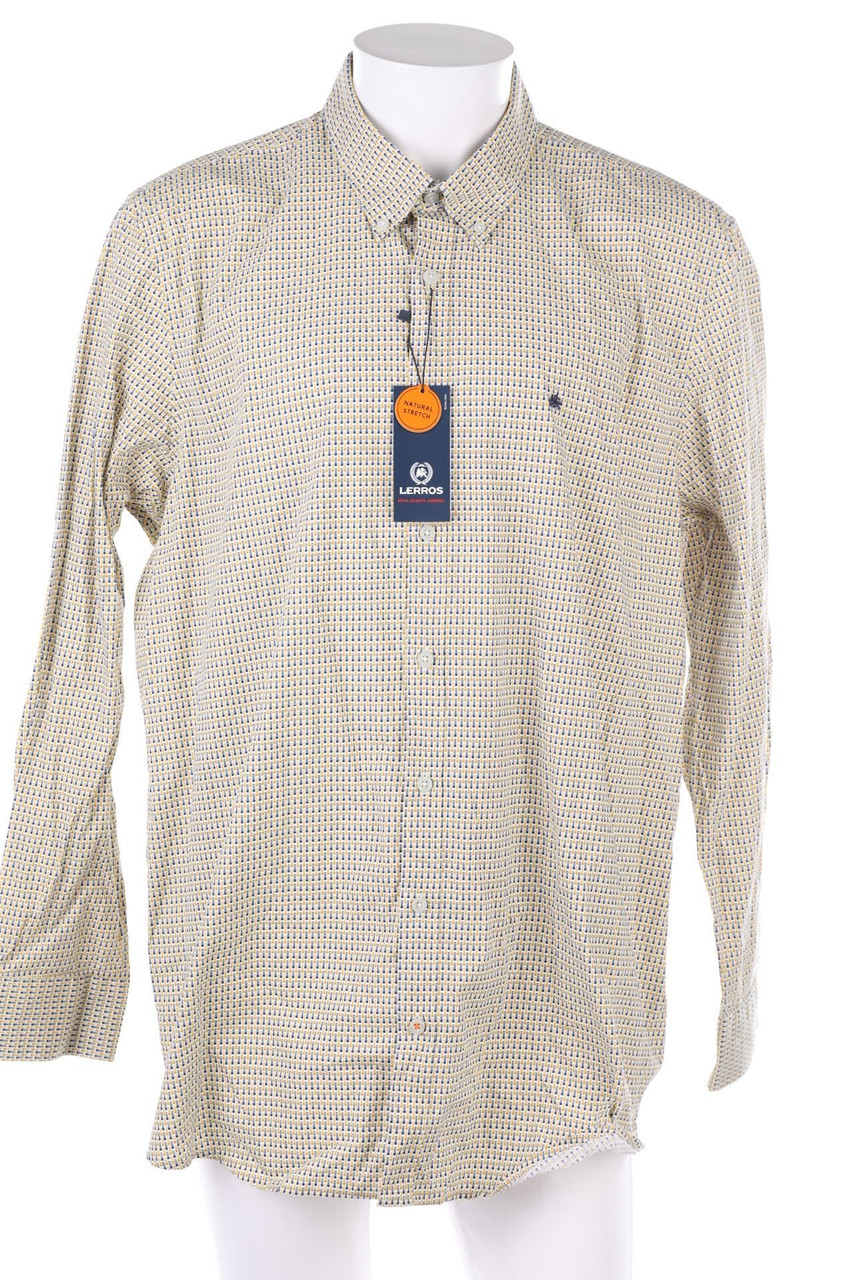 LERROS - Hemd mit geometrischem Muster - L