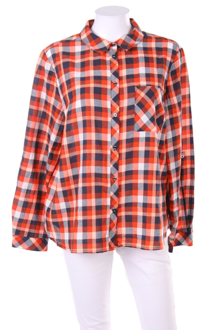 CECIL - Karo-Hemd-Bluse - L