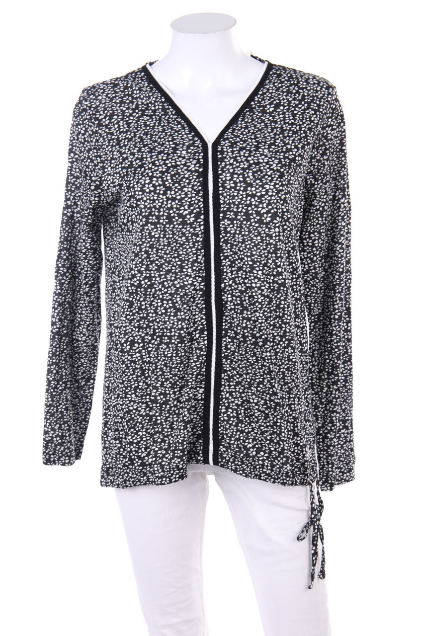 FRYDAY - Longsleeve-Shirt mit floralem Muster - D 38