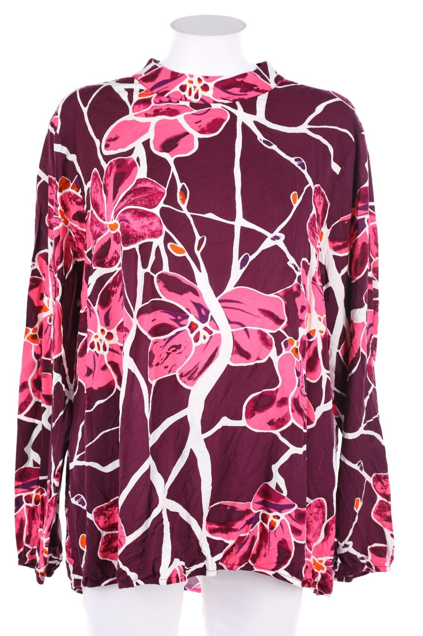 Soquesto - Bluse mit floralem Muster - D 40