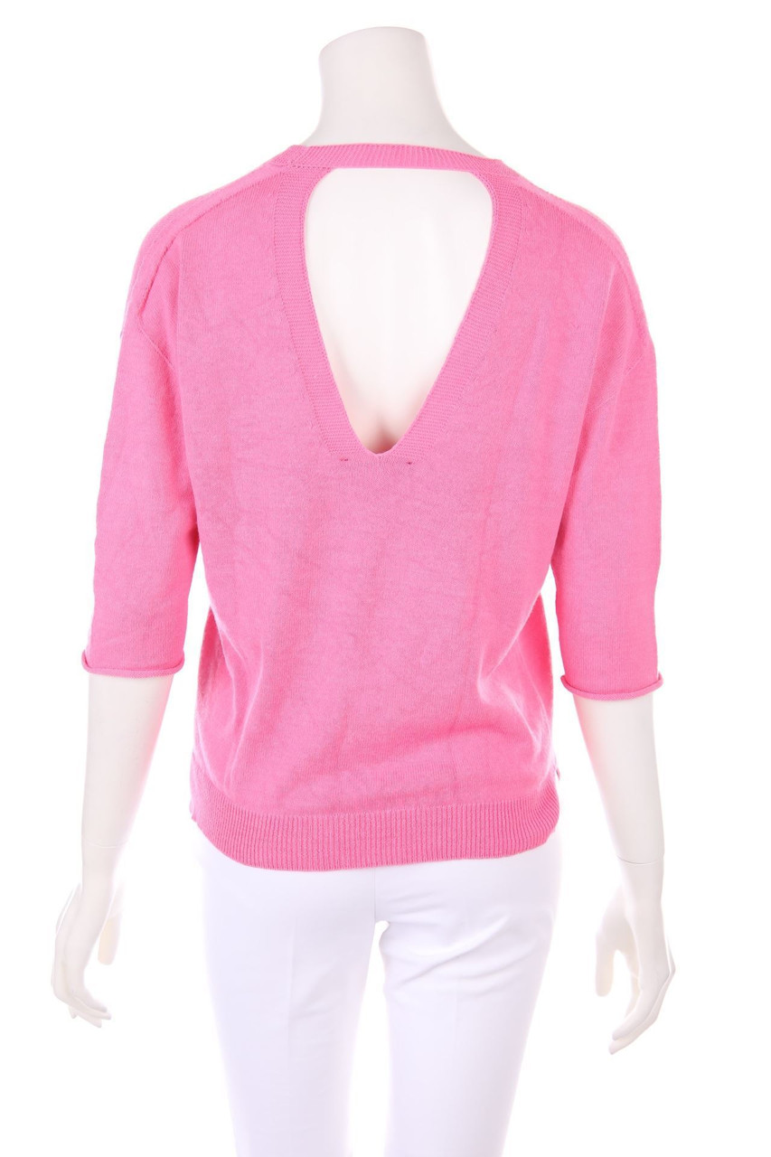 Carla G. - Strick-Pullover mit tiefem Rückenausschnitt - D 38