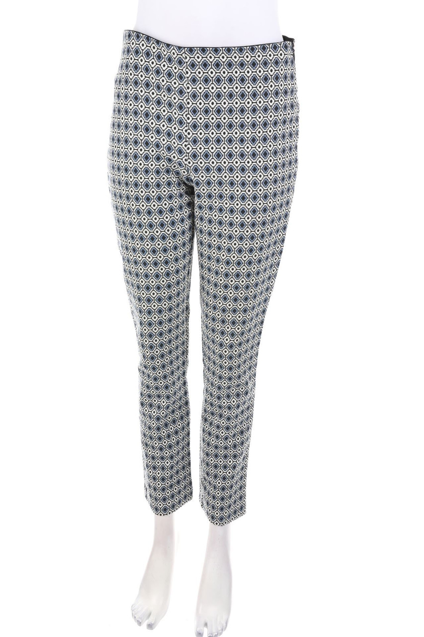 ZARA - Hose mit geometrischem Muster - S