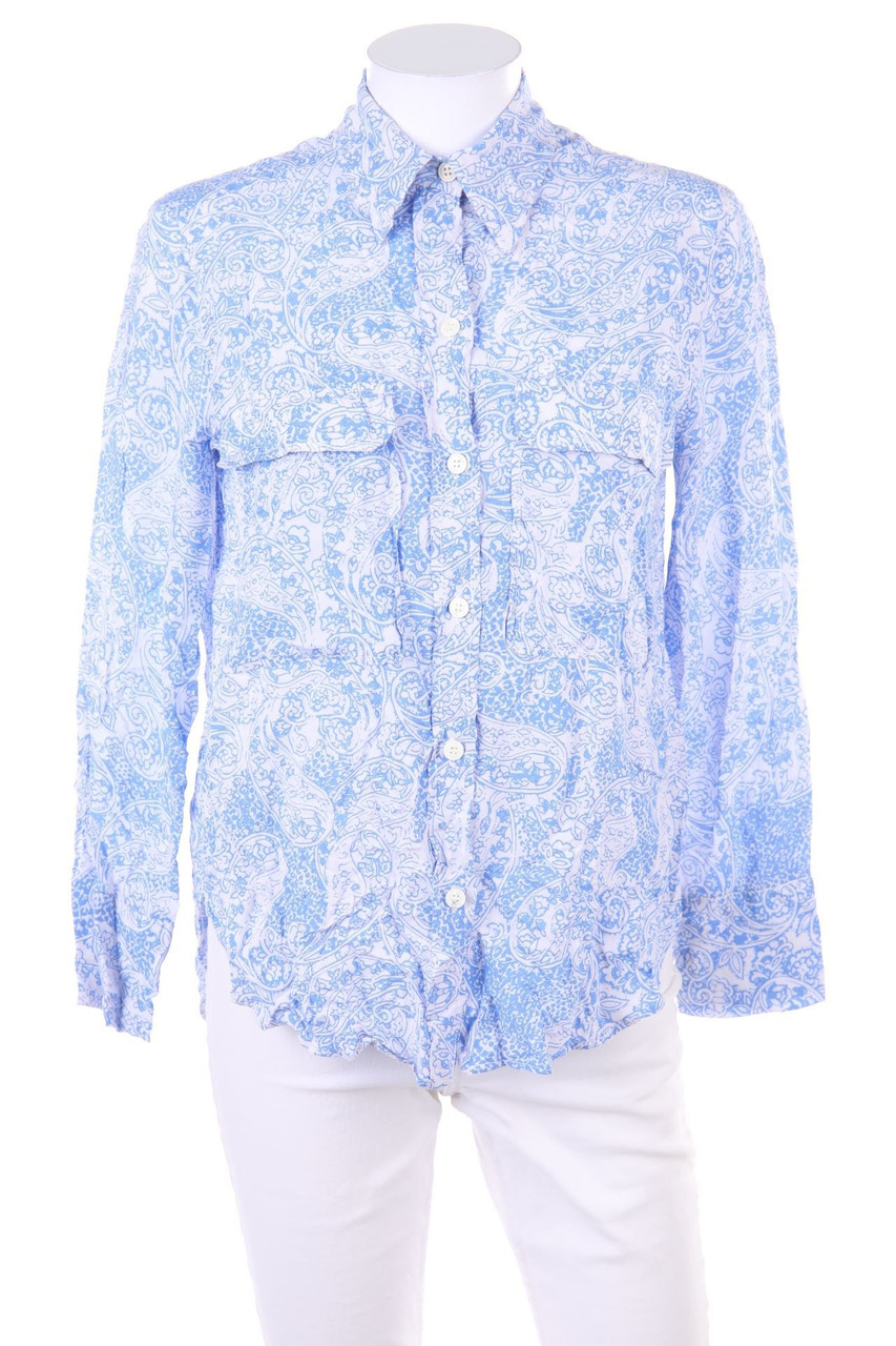 ZARA - Hemd-Bluse mit Paisley-Print - XS