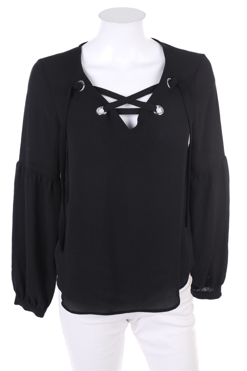 PRIMARK - Bluse mit Schnürung - D 32