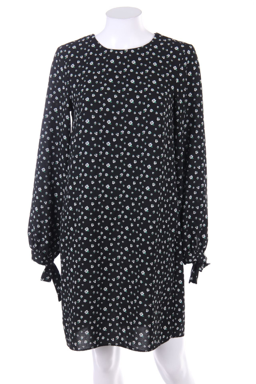 H&M - Shift-Kleid mit Blumen-Print - D 34