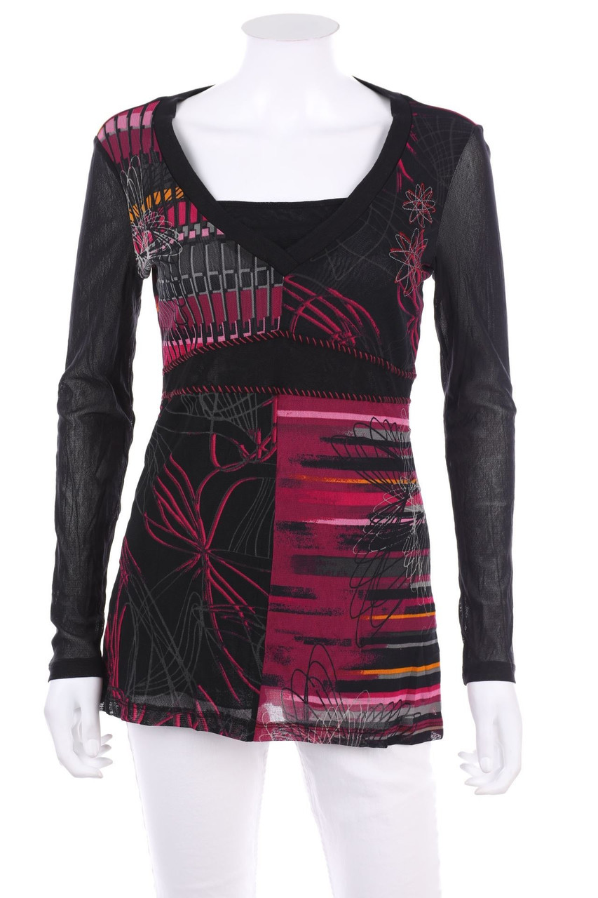 G.W. GERRY WEBER - Longsleeve-Shirt mit Muster - S