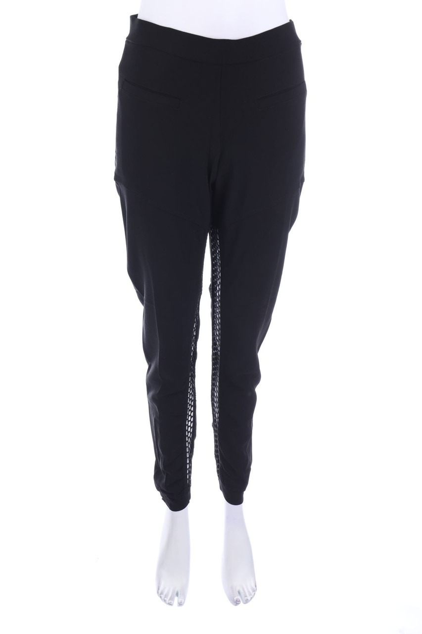 LUXURY FASHION - Hose mit Mesh-Einsatz - M