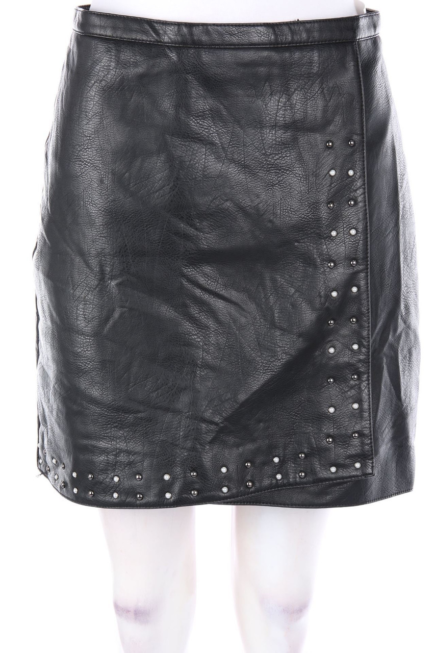 orsay - Faux Leather-Mini-Rock mit Nieten - D 38