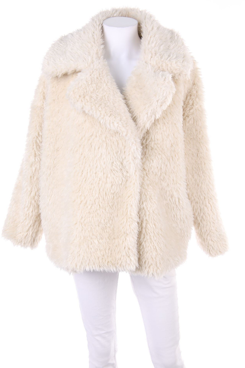 GOLD&SILVER - Fake Fur-Jacke - D 34