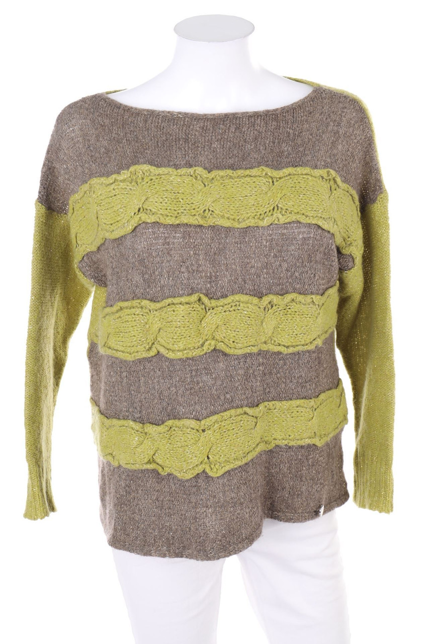 Giorgia & Johns - Strick-Pullover mit Glitzer - M