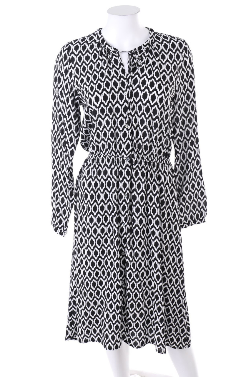 ONLY - Midikleid mit geometrischem Muster - D 36