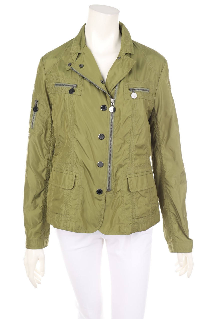 FUCHS SCHMITT - Jacke mit Logo-Plakette - D 40