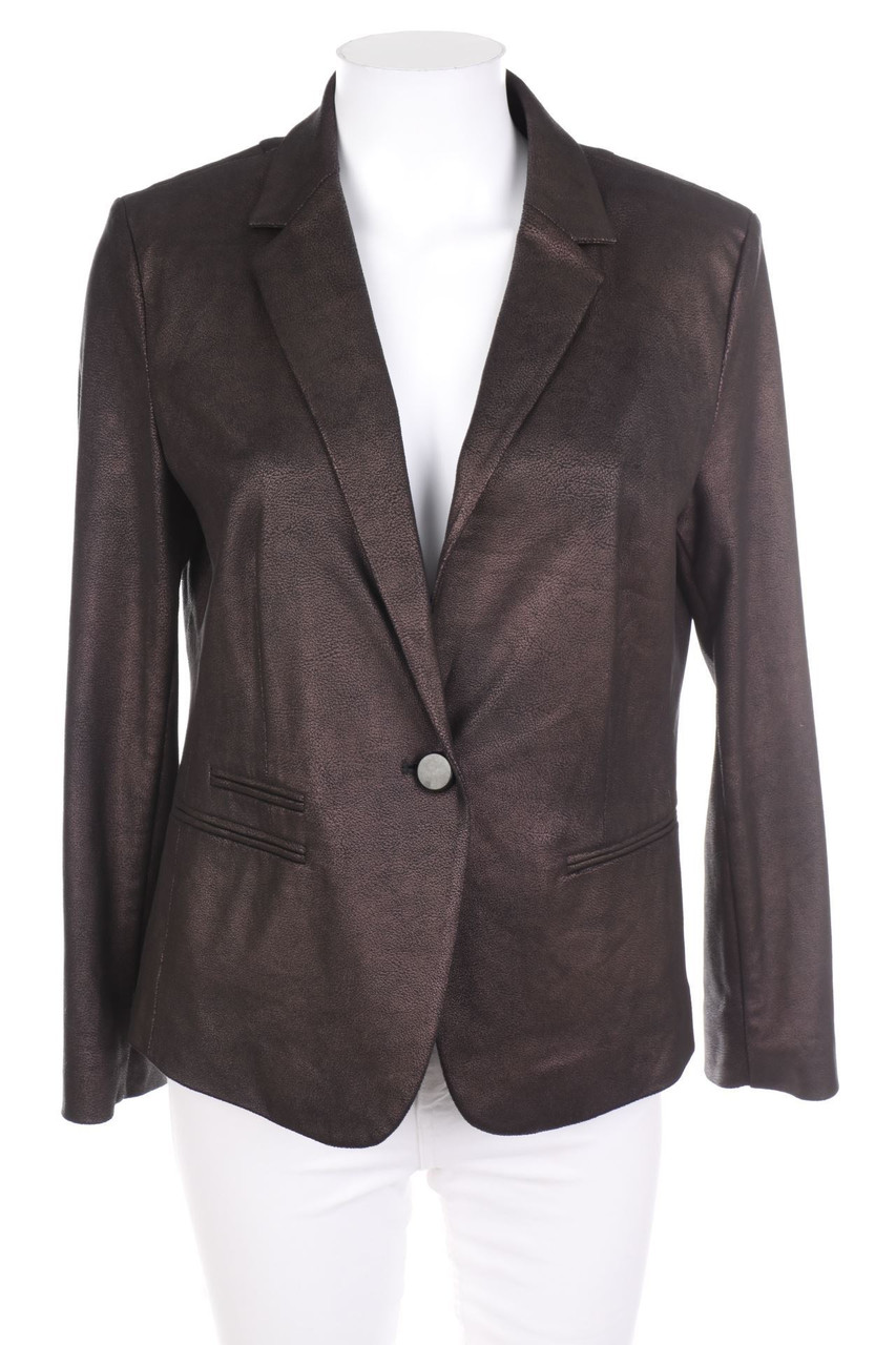 JONES - Coated-Blazer mit Metallic-Effekt - D 40