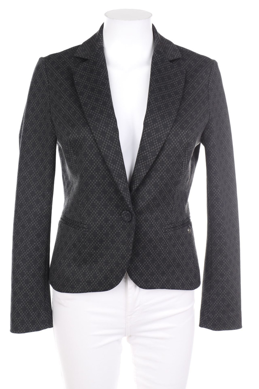 REBEKA ROSS - Jersey-Blazer mit geometrischem Muster - D 36
